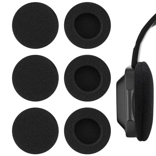 6 Stück Kopfhörerpolster Ohrpolster Schaumstoff 55 mm Ersatz Ohrpolster, Schwarze Ersatz Ohrpolster, Kopfhörer Pad, Ohrpolster, Schwamm Ohrpolster, Kopfhörer Abdeckungen für Verschiedene Kopfhörer 6 Stück Kopfhörerpolster Ohrpolster Schaumstoff 55 mm Ersatz Ohrpolster, Schwarze Ersatz Ohrpolster, Kopfhörer Pad, Ohrpolster, Schwamm Ohrpolster, Kopfhörer Abdeckungen für Verschiedene Kopfhörer von DNDGDLUA