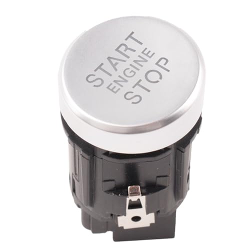 Auto Start-Stop-Schalter Drucktaster Zündung Startknopf für AUDI Q5 2010-2017, Start Stop Schalter Zündstarter Autozubehör von DNEOGOO