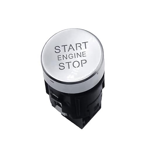 Auto Start-Stop-Schalter Drucktaster Zündung Startknopf für Audi A4 Q5 OE: 8K0905217A, Start Stop Schalter Zündstarter Autozubehör von DNEOGOO