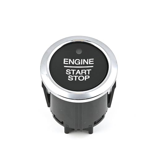 Auto Start-Stop-Schalter Drucktaster Zündung Startknopf für Ford OE: DG9T14C376ADW, Start Stop Schalter Zündstarter Autozubehör von DNEOGOO