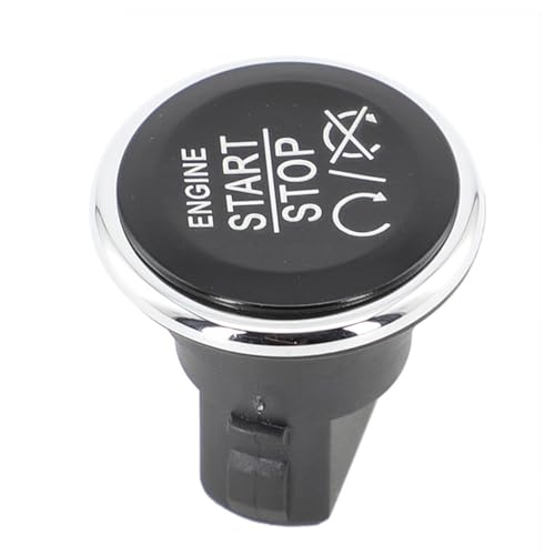Auto Start-Stop-Schalter Drucktaster Zündung Startknopf für Jeep OE: 1FU931X9AC, Start Stop Schalter Zündstarter Autozubehör von DNEOGOO