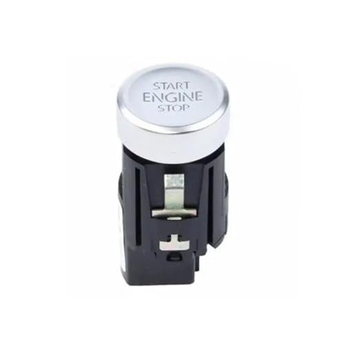 Auto Start-Stop-Schalter Drucktaster Zündung Startknopf für VW OE: 3GD959839, Start Stop Schalter Zündstarter Autozubehör von DNEOGOO