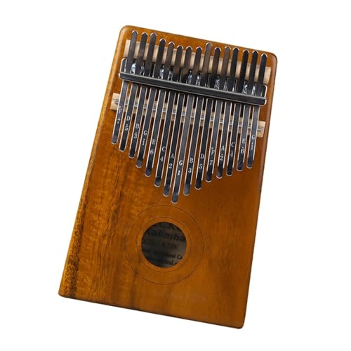 Anfänger Kalimba Daumenklavier 15-Ton-Kalimba echtes Fingerklavier tragbares Musikinstrument von DNJID
