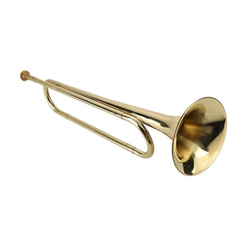 Professionell Trompete Standard-Trompeten-Kavalleriehorn mit Mundstück für Schüler und Anfänger von DNJID
