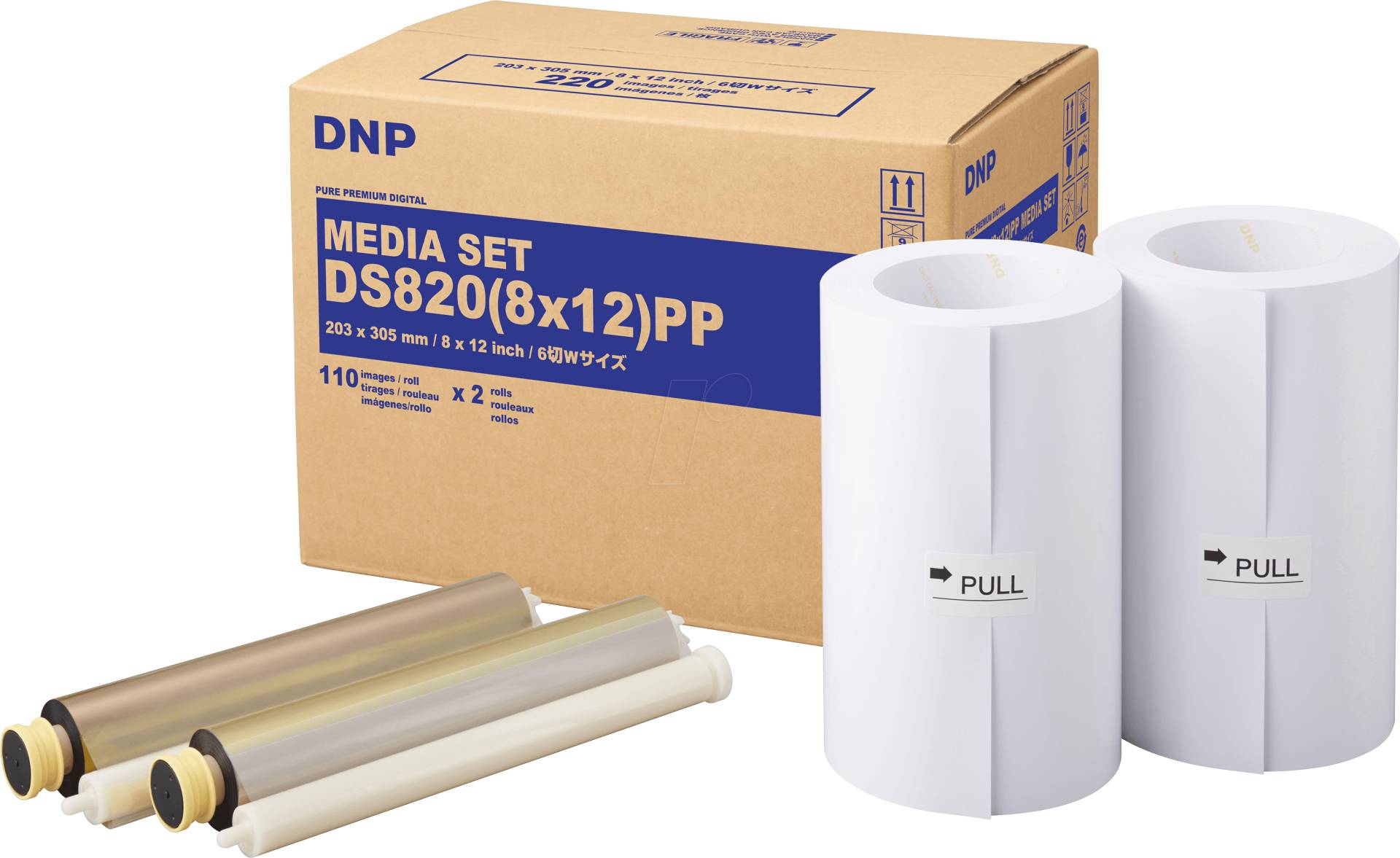 DNP 212822 - Media Kit 20x30 cm 2x 110 Blatt von DNP