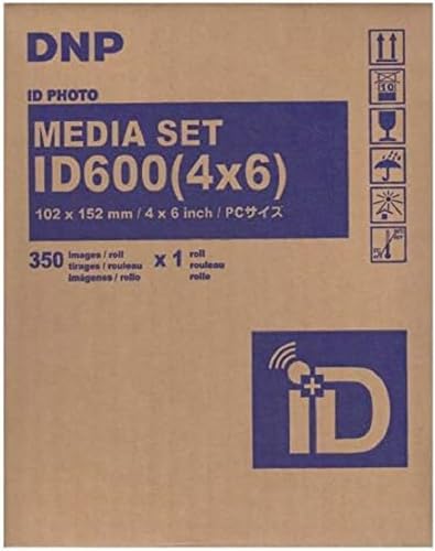DNP ID 600 Media Kit 10x15 cm 350 Blatt von DNP