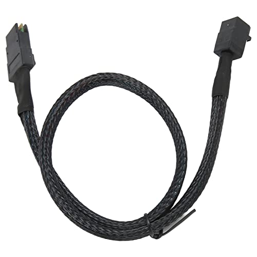 DOACT -SAS-SFF-8643-zu-8087-Kabel, Schnelle Geschwindigkeit, Punkt-zu-Punkt, Einfach Anzuschließen, Kabel mit Hervorragendem Kontakt für Computerserver (1 m / 3,3 Fuß) von DOACT