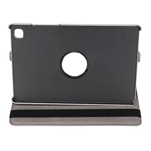DOACT Schlanke Tablet-Hülle mit Verstellbarem Winkel für Tab A7 (T500/T505/T507), 10,4-Zoll-Tablet mit Tragbarem Kunstleder, Präzise Aussparungen für Tab A7 (Silber) von DOACT