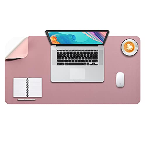 DOBAOJIA Große Schreibtischunterlage XXL, Schreibtischmatte, Desk Pad, Schreibtischschutz, Schreibblock, für Laptop/Tastatur/Maus, Doppelseitige Verwendung PU Leder Wasserdicht 80 x 40cm von DOBAOJIA