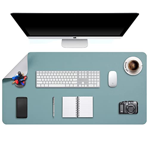 DOBAOJIA Große Schreibtischunterlage XXXXL, Schreibtischmatte, Desk Pad, Schreibtischschutz, Schreibblock, für Laptop/Tastatur/Maus, Doppelseitige Verwendung PU Leder Wasserdicht 120 x 60cm von DOBAOJIA