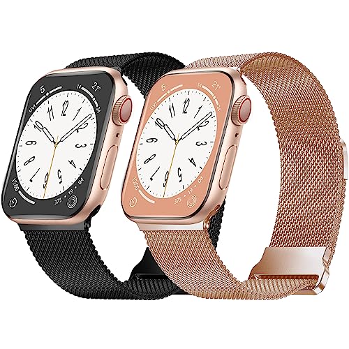 DOBSTFY Metall Armband Kompatibel mit Watch Armband 45mm 44mm 42mm für Damen Herren,Edelstahl Metall Mesh Armbänder mit Magnet für iWatch SE Series 9/8/7/6/5/4/3/2/1 DOBSTFY Metall Armband Kompatibel mit Watch Armband 45mm 44mm 42mm für Damen Herren,Edelstahl Metall Mesh Armbänder mit Magnet für iWatch SE Series 9/8/7/6/5/4/3/2/1 von DOBSTFY