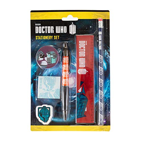 BBC Doctor Who Schreibwaren-Set – Türkis von BBC