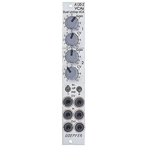 Doepfer A-130-2 Dual linear/exponential VCA Slim Line - VCA Modular Synthesizer von DOEPFER