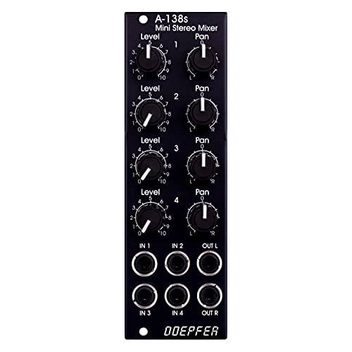 Doepfer A-138SV Mini Stereo Mixer Vintage Edition - Mixer Modular Synthesizer von DOEPFER