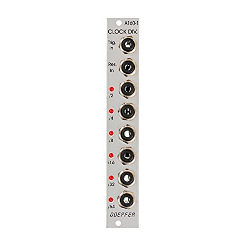 Doepfer A-160-1 Clock Divider - Clock Modular Synthesizer Doepfer A-160-1 Clock Divider - Clock Modular Synthesizer von DOEPFER
