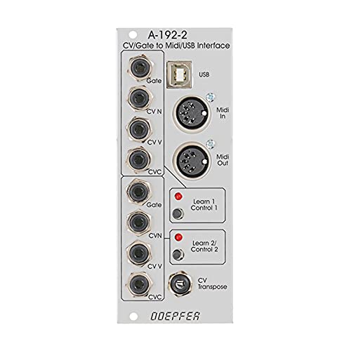 Doepfer A-192-2 Dual CV/Gate to MIDI/USB - Interface Modular Synthesizer Doepfer A-192-2 Dual CV/Gate to MIDI/USB - Interface Modular Synthesizer von DOEPFER