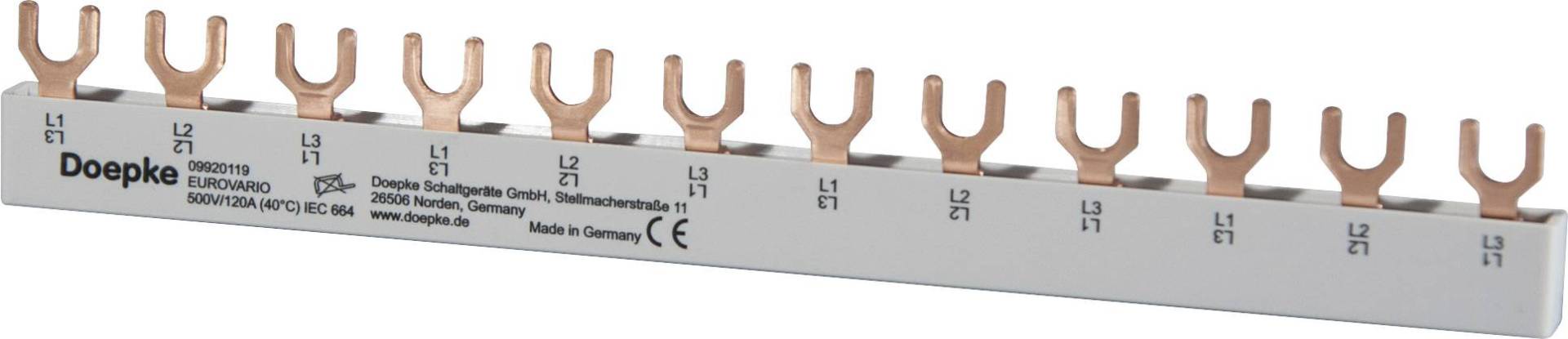 DOEP Phasenschiene EV-S G 3.12.120 FI/LS 10qmm Gabel 3-pol 12TE 120A DOEP Phasenschiene EV-S G 3.12.120 FI/LS 10qmm Gabel 3-pol 12TE 120A von DOEPKE SCHALTGERAETE GMBH & CO