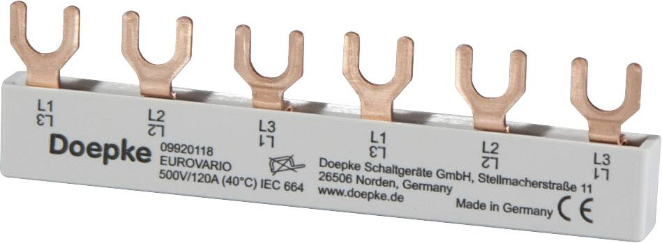 DOEP Phasenschiene EV-S G 3.6.120 LS 10qmm Gabel 3-pol 6TE 120A DOEP Phasenschiene EV-S G 3.6.120 LS 10qmm Gabel 3-pol 6TE 120A von DOEPKE SCHALTGERAETE GMBH & CO