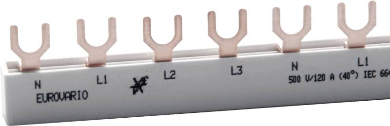 Doepke Phasenschiene EV-S G 4.12.120 L ** FI/LS 10qmm Gabel 4-pol 12TE 120A von DOEPKE SCHALTGERAETE GMBH & CO