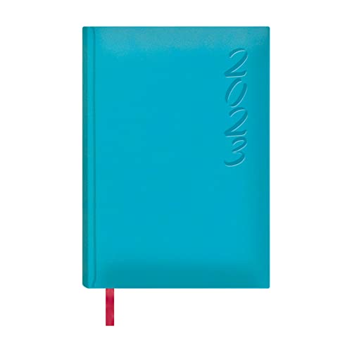 DOHE 12003 – Agenda 2018 Tag Seite mit Design Brasilia, 15 x 21 cm, türkis von DOHE