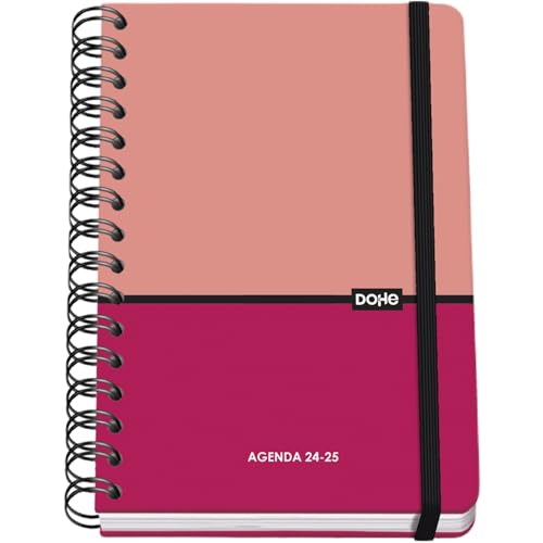 DOHE - Schülerkalender 2023-2024 – A5 – Wochenansicht – Rosa – DUO von DOHE