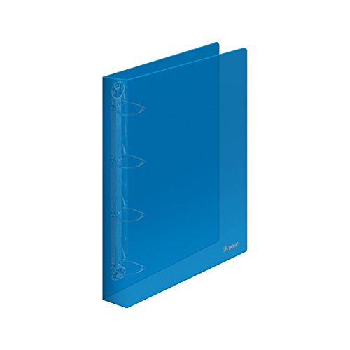 Dohe 90401 – Ordner aus Polypropylen, 4 Ringe à 25 mm, A4, Blau von DOHE