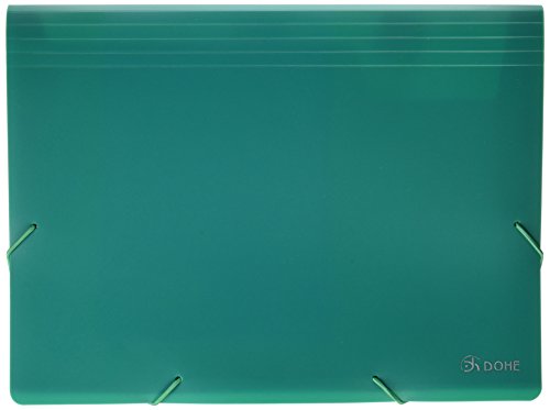 Dohe 90612 – Akkordeon Polypropylen blickdicht Schule, Grün von DOHE