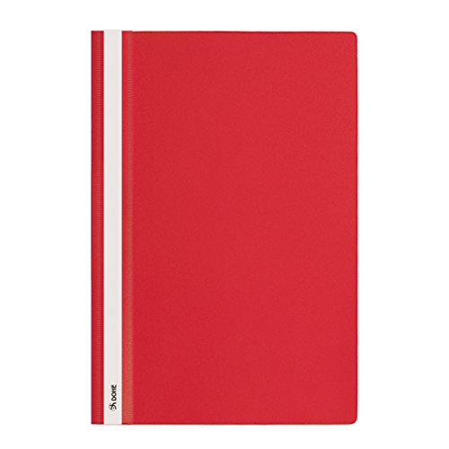 Dohe 91353 – Dossiers mit Heftstreifen aus, Foolscap, Rot von DOHE