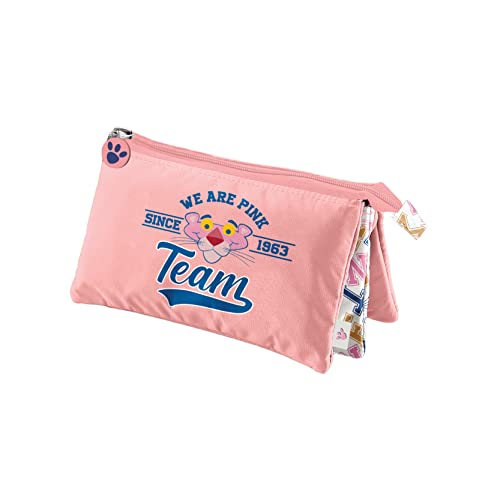 Dohe - Dreifach-Federmäppchen - Pink Panther - Modell Team von DOHE