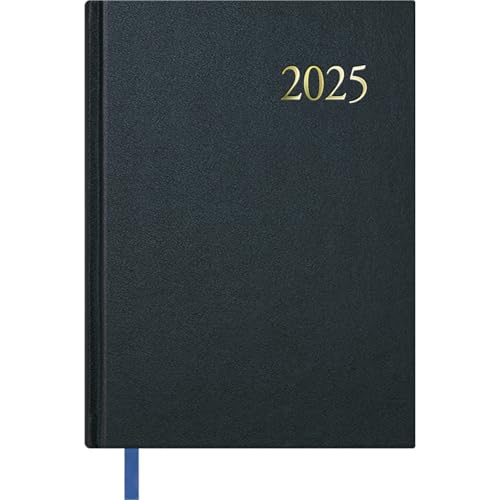 Dohe - Agenda 2025 - Tag für Tag Größe A5 (14x20 cm) 12 Monate von Januar bis Dezember Hardcover Planer auf Spanisch Büromaterial - SEGOVIA Schwarz Dohe - Agenda 2025 - Tag für Tag Größe A5 (14x20 cm) 12 Monate von Januar bis Dezember Hardcover Planer auf Spanisch Büromaterial - SEGOVIA Schwarz von DOHE