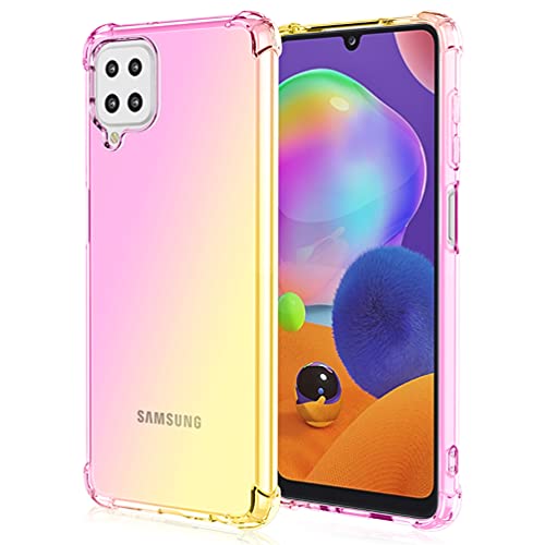 DOINK Bunt Farbverlauf Hülle für Samsung Galaxy M53 5G, Durchscheinend TPU Silikon Handyhülle mit StoßFest Bumper - Rosé Gold DOINK Bunt Farbverlauf Hülle für Samsung Galaxy M53 5G, Durchscheinend TPU Silikon Handyhülle mit StoßFest Bumper - Rosé Gold von DOINK