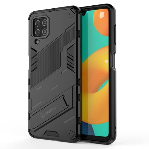 DOINK Panzer Handyhülle für Samsung Galaxy M32, TPU+PC Schutzhülle Silikon Hülle Stoßfest Case Cover Ständer - Schwarz DOINK Panzer Handyhülle für Samsung Galaxy M32, TPU+PC Schutzhülle Silikon Hülle Stoßfest Case Cover Ständer - Schwarz von CHICHL