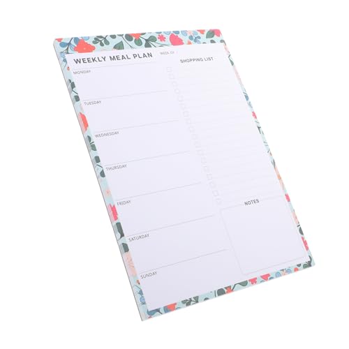 DOITOOL 1 Notizblock Zur Essensplanung Lebensmittelgeschäft Wiederverwendbar Wöchentlich Magnet Notizbuch Notizblock Für Die Essensplanung Essensplaner Haushalt Doppeltes Offsetpapier DOITOOL 1 Notizblock Zur Essensplanung Lebensmittelgeschäft Wiederverwendbar Wöchentlich Magnet Notizbuch Notizblock Für Die Essensplanung Essensplaner Haushalt Doppeltes Offsetpapier von DOITOOL
