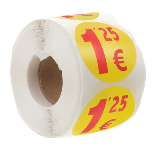 DOITOOL 1 Rolle Preisschild Aufkleber Etiketten Aufkleber Vinyl kleine Aufkleber leere Aufkleber Papier klebrig Verkaufspreisschild Aufkleber mit Sonderangebotspreisen DOITOOL 1 Rolle Preisschild Aufkleber Etiketten Aufkleber Vinyl kleine Aufkleber leere Aufkleber Papier klebrig Verkaufspreisschild Aufkleber mit Sonderangebotspreisen von DOITOOL