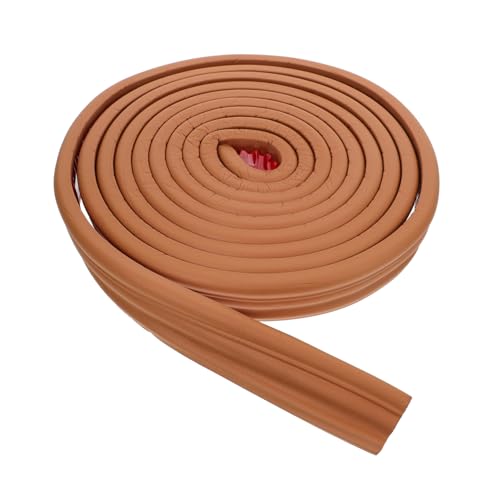 DOITOOL 1 Rolle Selbstklebende Bordüre Weiß Abziehbar Wandkantenstreifen Beige Moderne Zierleiste Vinyl Für Wohnzimmer Dekorative Sockelleisten Aufkleber Bordüren Abdeckungen von DOITOOL