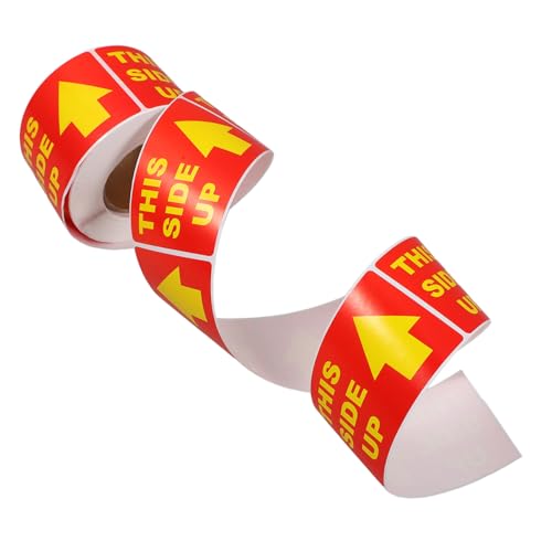 DOITOOL 1 Rolle Versandetiketten groß Warnabziehbilder Paket Etiketten unterschreiben Verpackung Versandetikett Versand Aufkleber Warnscheiben Warnetiketten für Versandkartons Papier rot DOITOOL 1 Rolle Versandetiketten groß Warnabziehbilder Paket Etiketten unterschreiben Verpackung Versandetikett Versand Aufkleber Warnscheiben Warnetiketten für Versandkartons Papier rot von DOITOOL