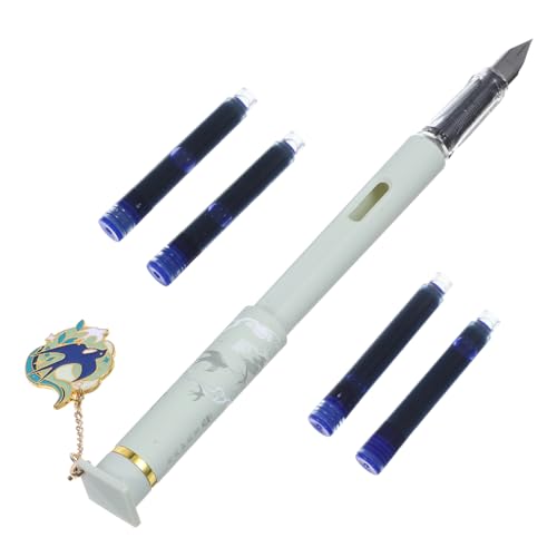 DOITOOL 1 Satz Antikes Stiftset Kalligraphie Füller Füllfederhalter Kalligrafiestifte Zum Schreiben Dekorative Stifte Kalligrafie-stifte Brunnenstift Für Anfänger Hellgrün Plastik DOITOOL 1 Satz Antikes Stiftset Kalligraphie Füller Füllfederhalter Kalligrafiestifte Zum Schreiben Dekorative Stifte Kalligrafie-stifte Brunnenstift Für Anfänger Hellgrün Plastik von DOITOOL