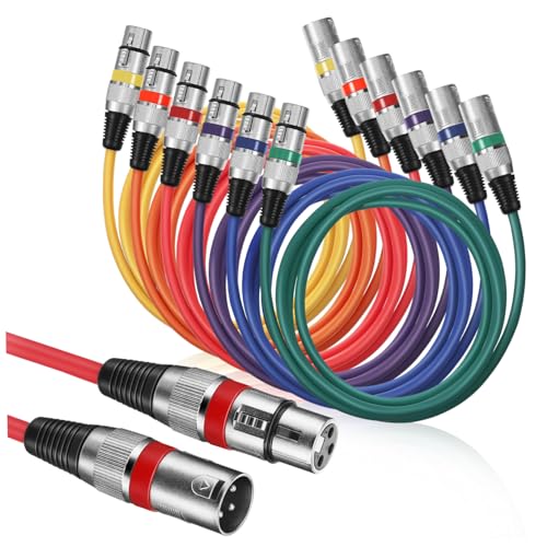 DOITOOL 1 Satz Audiokabelsatz Mikrofon Weiblich Kabel für Aufnahme männlich Singen Kopfhörerverlängerungskabel XLR-Patchkabel Lautsprecherkabel XLR-Kabel Lautsprecherdraht Zinklegierung DOITOOL 1 Satz Audiokabelsatz Mikrofon Weiblich Kabel für Aufnahme männlich Singen Kopfhörerverlängerungskabel XLR-Patchkabel Lautsprecherkabel XLR-Kabel Lautsprecherdraht Zinklegierung von DOITOOL