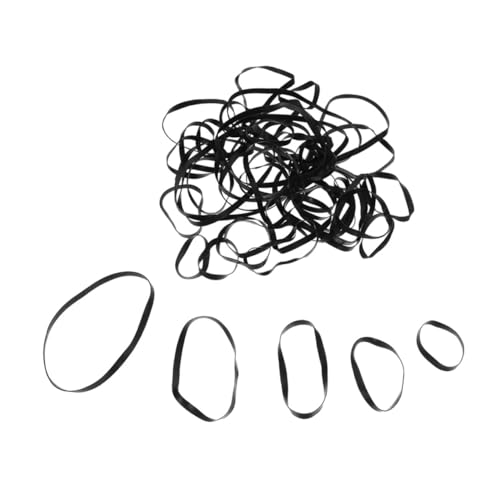 DOITOOL 1 Satz Gummiband elastic band elastikband gummizüge gummizugband zwillengummi Widerstandsbänder zum Trainieren Bands Gummibänder fixieren große Gummibänder strapazierfähig Black von DOITOOL