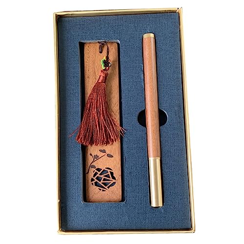 DOITOOL 1 Satz Kulturelles und kreatives Geschenker -Lesezeichen Set Die Abschluss-Kit Souvenir Abschluss 2020 Schild Stift Geschenkset zum Abschluss Bambus Brown DOITOOL 1 Satz Kulturelles und kreatives Geschenker -Lesezeichen Set Die Abschluss-Kit Souvenir Abschluss 2020 Schild Stift Geschenkset zum Abschluss Bambus Brown von DOITOOL