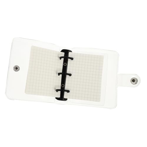 DOITOOL 1 Satz Mini-notizblock Klarer Bindemittel Zeitschrift Tagebuch Notizblock Spiralblock Schulhefte Klares Notizbuch Planerordner Kreativer Notizblock Drei Unterlage Black Legierung DOITOOL 1 Satz Mini-notizblock Klarer Bindemittel Zeitschrift Tagebuch Notizblock Spiralblock Schulhefte Klares Notizbuch Planerordner Kreativer Notizblock Drei Unterlage Black Legierung von DOITOOL