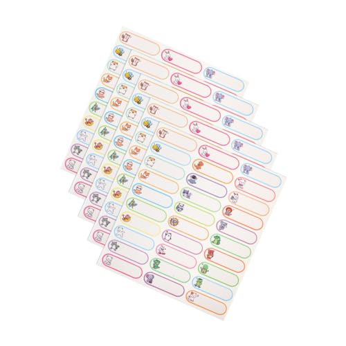 DOITOOL 1 Satz Namensaufkleber Namensetiketten Vinyl Schule Schild Hochzeit Flaschenetiketten Für Kindertagesstätten Aufkleber-etikett Etiketten Für Flaschen Pvc Selbstklebend 5blätter DOITOOL 1 Satz Namensaufkleber Namensetiketten Vinyl Schule Schild Hochzeit Flaschenetiketten Für Kindertagesstätten Aufkleber-etikett Etiketten Für Flaschen Pvc Selbstklebend 5blätter von DOITOOL