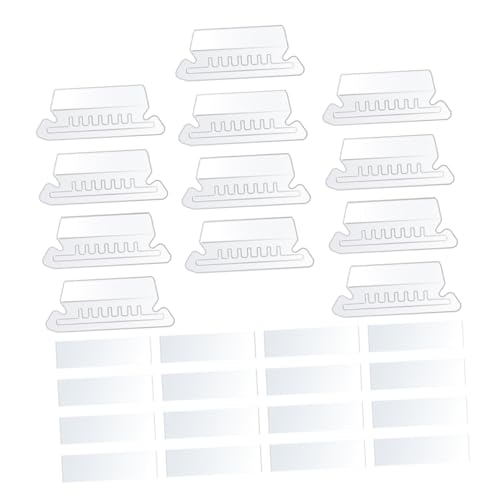 DOITOOL 1 Satz Ordner Tags Registerkarten Schlüssel Datei Organisatoren hängend Vinyl Hängeregistraturlaschen und -einsätze Aktenteiler mit Laschen für Binder PVC Weiß DOITOOL 1 Satz Ordner Tags Registerkarten Schlüssel Datei Organisatoren hängend Vinyl Hängeregistraturlaschen und -einsätze Aktenteiler mit Laschen für Binder PVC Weiß von DOITOOL