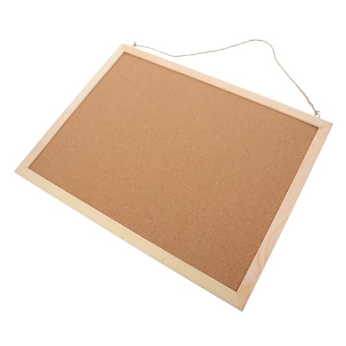DOITOOL 1 Satz Pinnwand Aus Kork Für Hängende Nachricht Wand-korkbrett Kleines Schwarzes Brett Notiztafel Selbst Büros Büro -bulletin -vorstand Planke Hanging Message Board Beachten Holz von DOITOOL