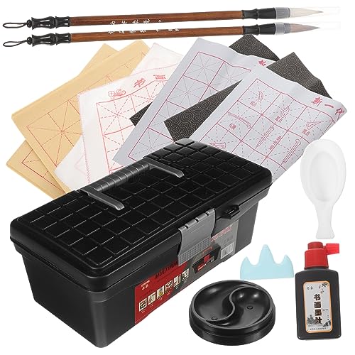 DOITOOL 1 Set Lernzubehör Chinesische Kalligraphie Anfänger Kalligraphiematte Kalligraphietücher Schreibtuch Faltbares Kalligraphiepapier Kalligraphiepapier Schreibset Kunststoff DOITOOL 1 Set Lernzubehör Chinesische Kalligraphie Anfänger Kalligraphiematte Kalligraphietücher Schreibtuch Faltbares Kalligraphiepapier Kalligraphiepapier Schreibset Kunststoff von DOITOOL
