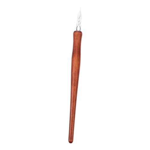 DOITOOL 1 Stück Dip-stift Schreibwaren Stifte Zeichnung Kalligraphie Schreiben Tauchstift Zum Zeichnen Tintenstift Stilvoll Tauchstifte Zum Zeichnen Alt Brille Stift Bußgeld Coffee Glas von DOITOOL