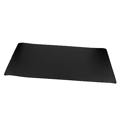 DOITOOL 1 Stück Mauspad Schreibunterlage verschleißfester Schreibblock -Tastatur-Pad vorne pu Schwarz DOITOOL 1 Stück Mauspad Schreibunterlage verschleißfester Schreibblock -Tastatur-Pad vorne pu Schwarz von DOITOOL