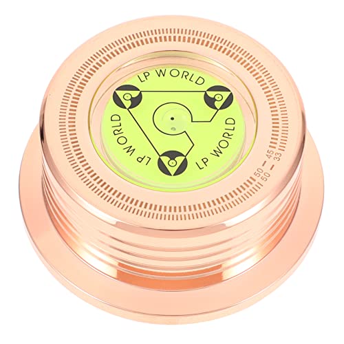 DOITOOL 1 Stück Rekord Druck schallplattengreifer Schallplattenklemme Vinyl-Audio-Disc-Stabilisator Gewicht aufnehmen drehteller Gewichtsstabilisator für Schallplatten Scheibenstabilisator von DOITOOL