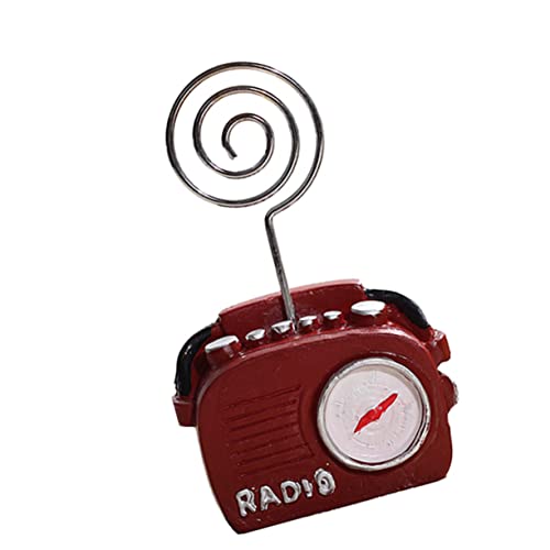 DOITOOL 1 Stück Telefon Radio Clip Menühalter Clip Vintage Radio Kartenhalter Für Den Schreibtisch Vintage Telefon Vintage Karten Clip Büroklammern Telefon Radio Formhalter DOITOOL 1 Stück Telefon Radio Clip Menühalter Clip Vintage Radio Kartenhalter Für Den Schreibtisch Vintage Telefon Vintage Karten Clip Büroklammern Telefon Radio Formhalter von DOITOOL