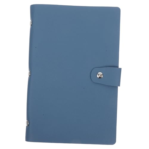 DOITOOL 1 Zertifikat Des Einzahlungsspeichers Clip Organizer Für Geschäftsscheckbuchdateien Geld-währungs-aufbewahrungsalbum Rechnungsordner Album Für Rechnung Büroorganisator Pvc Blau von DOITOOL
